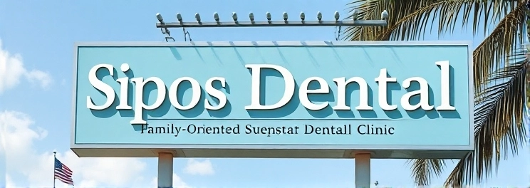 Sipos Dental - Professional dental clinic exterior with modern facilities