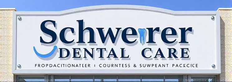 Schwerer Dental Care - Professional dental clinic exterior with modern facilities