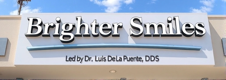 Brighter Smiles - Professional dental clinic exterior with modern facilities