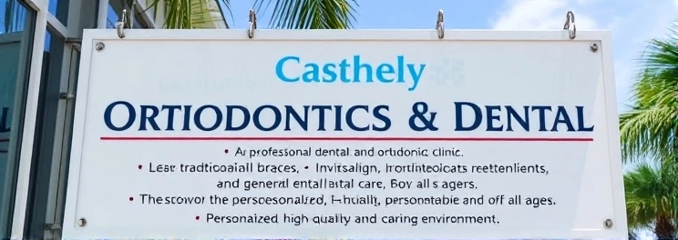 Casthely Orthodontics & Dental - Professional dental clinic exterior with modern facilities