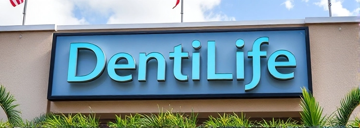 DentiLife - Professional dental clinic exterior with modern facilities