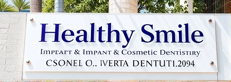 Healthy Smile & Implant & Cosmetic Dentistry - Professional dental clinic exterior with modern facilities