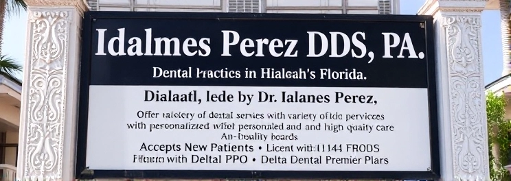 Idalmes Perez DDS PA - Professional dental clinic exterior with modern facilities