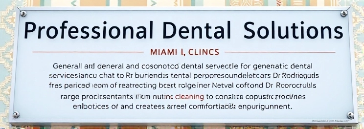 Professional Dental Solutions - Professional dental clinic exterior with modern facilities