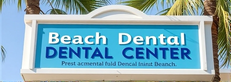 Beach Dental Center - Professional dental clinic exterior with modern facilities