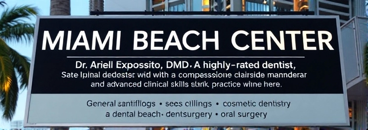 Miami Beach Dental Center - Professional dental clinic exterior with modern facilities