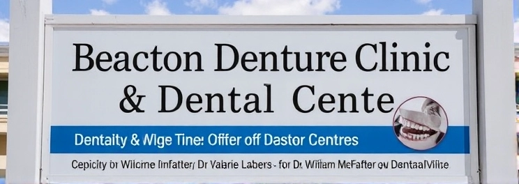 Beachton Denture Clinic & Dental Center - Professional dental clinic exterior with modern facilities