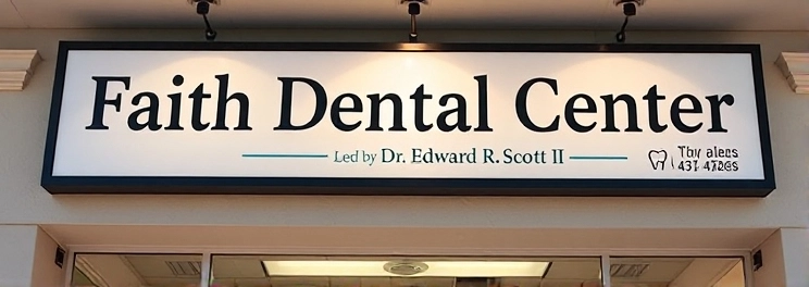 Faith Dental Center - Professional dental clinic exterior with modern facilities