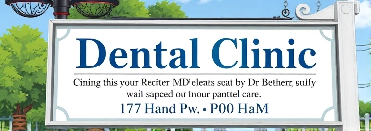Not Available - Professional dental clinic exterior with modern facilities